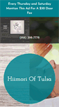 Mobile Screenshot of hiimorioftulsa.com